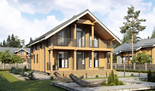 Строительство домов из клееного бруса