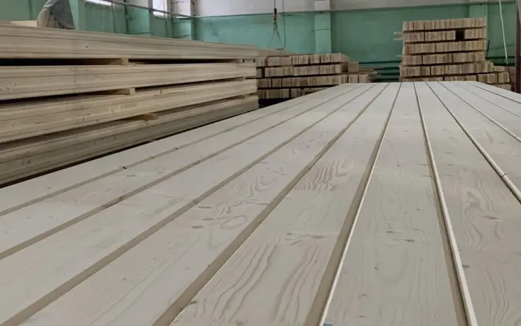 Производство клееного бруса