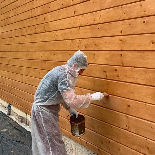 ПОКРАСКА СТЕН: ЗАЩИТА И ДОЛГОВЕЧНОСТЬ ДОМА ИЗ КЛЕЕНОГО БРУСА